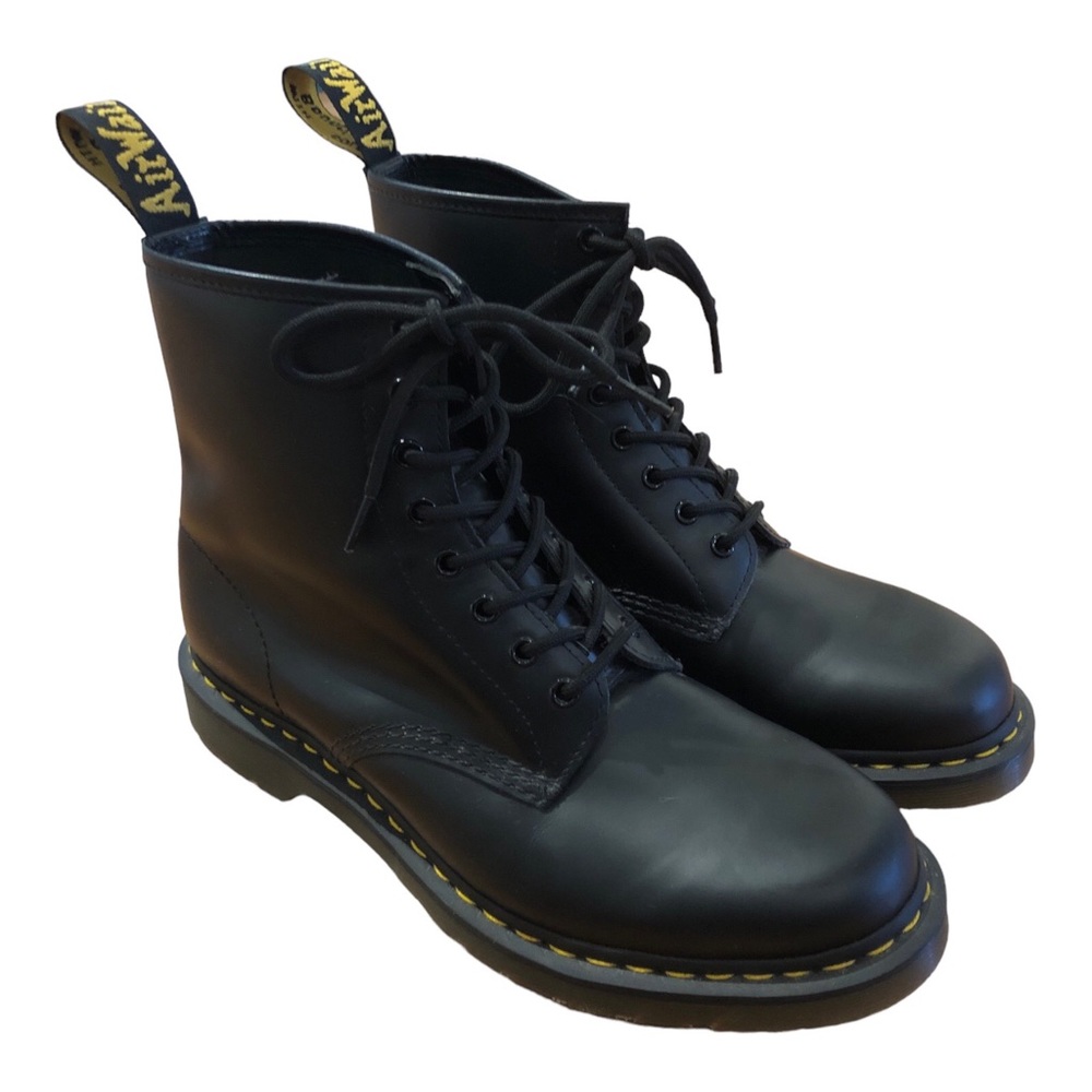 Dr.Martens 1460 11822 Black Smooth Leather Air Wair Combat Boots Men’s 11